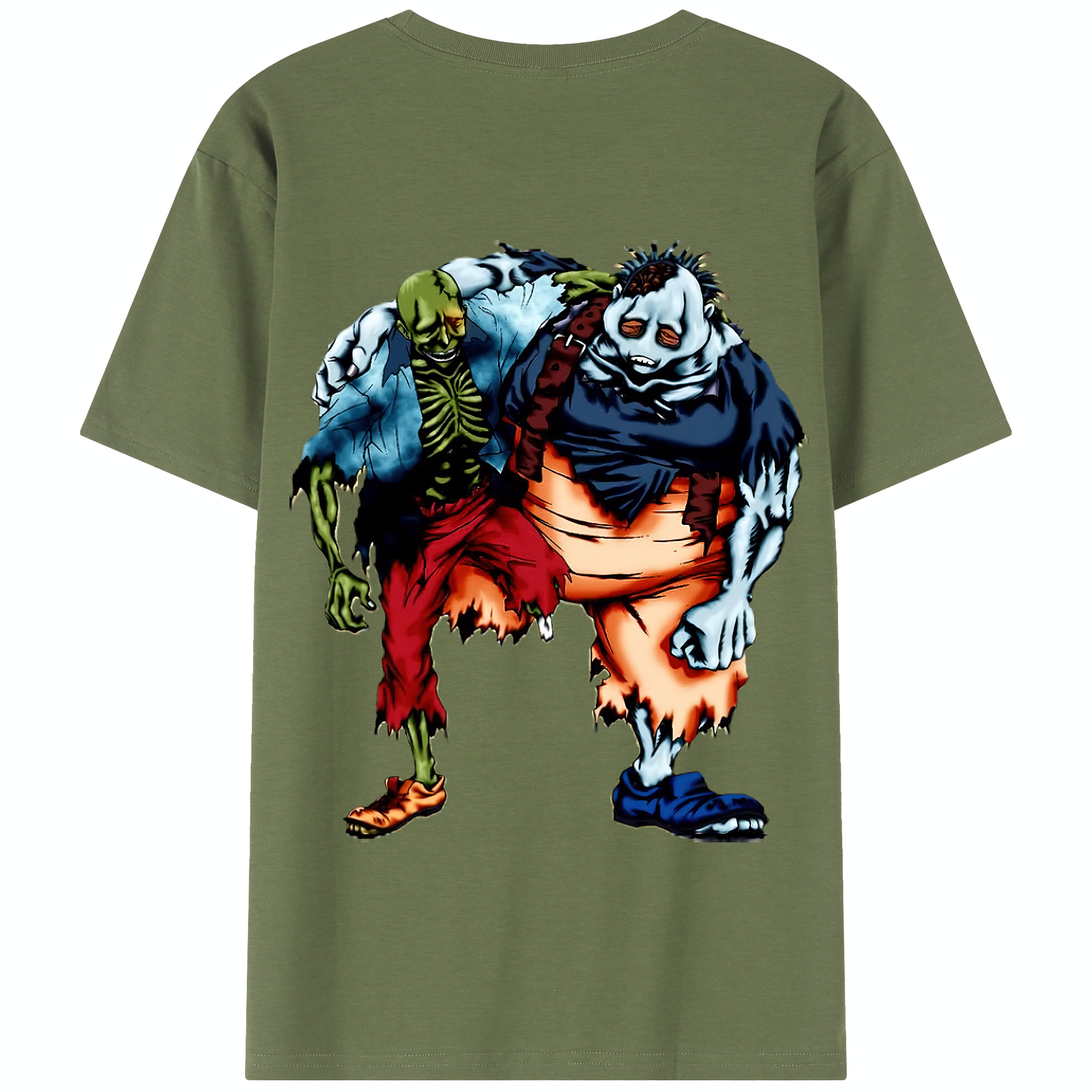 （画像用） 遊☆戯☆王 Yu-Gi-Oh! 綿100％半袖Tシャツ（背面プリント）